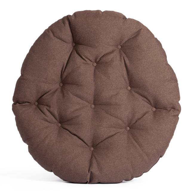 Кресло Клауд Хоум/Cloude Home рогожка/металл, 97х98х90-96см, коричневый, 3м7-147 коричневый рогожка/металл