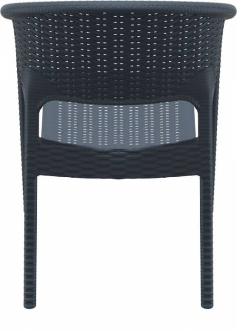 Комплект пластиковой мебели Miami Panama антрацит Комплект пластиковой мебели Miami Panama антрацит