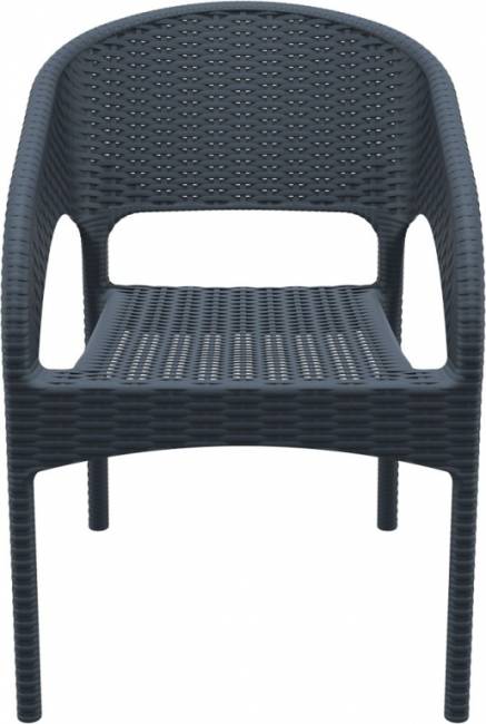 Комплект пластиковой мебели Miami Panama антрацит Комплект пластиковой мебели Miami Panama антрацит