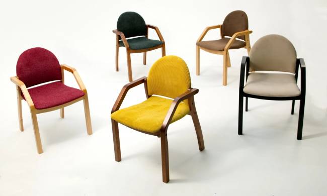 Стул-кресло Джуно 2.0 орех/серый