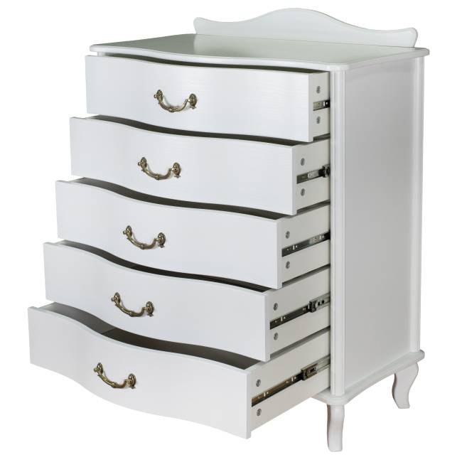 Комод Джульетта молочный дуб Л Комод Джульетта молочный дуб Л