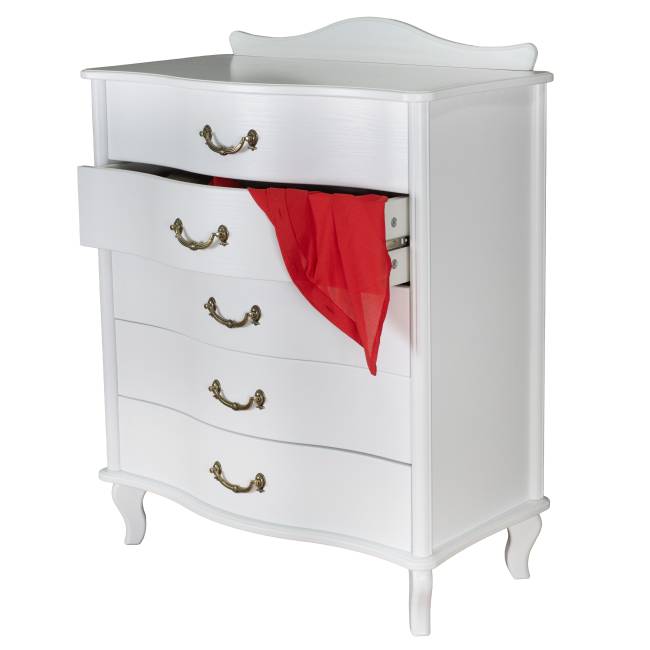 Комод Джульетта молочный дуб Л Комод Джульетта молочный дуб Л