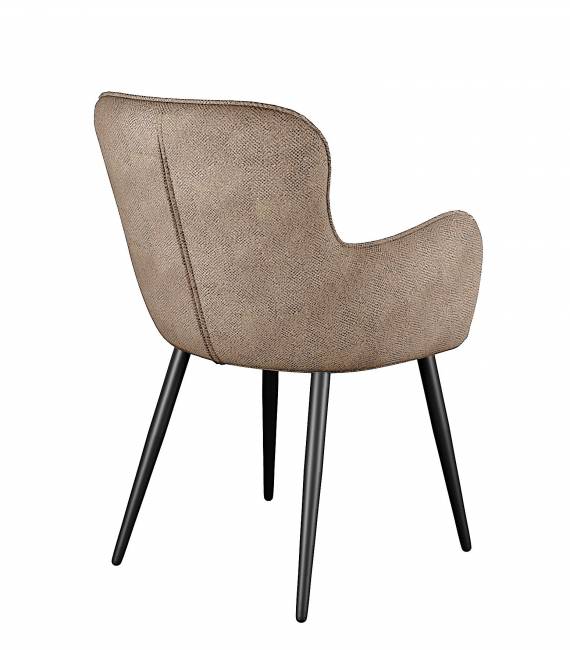 Стул DikLine 503 поворотный SB4 бежевый, ножки черные Стул DikLine 503 поворотный SB4 бежевый, ножки черные