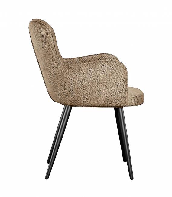 Стул DikLine 503 поворотный SB4 бежевый, ножки черные Стул DikLine 503 поворотный SB4 бежевый, ножки черные