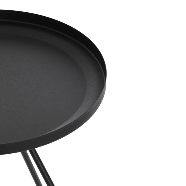 Столик журнальный GLAND 1 шт. в упаковке металл, 40*40*45см, черный черный металл Столик журнальный GLAND 1 шт. в упаковке металл, 40*40*45см, черный черный металл