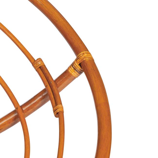 Диван Мамасан/Mamasan (23/02 W) /с подушкой/ 169х102х80см, коньячный, матрац 182х119см, рогожка, меланж Cognac (коньяк)