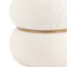 Пуф Полли S тедди белый