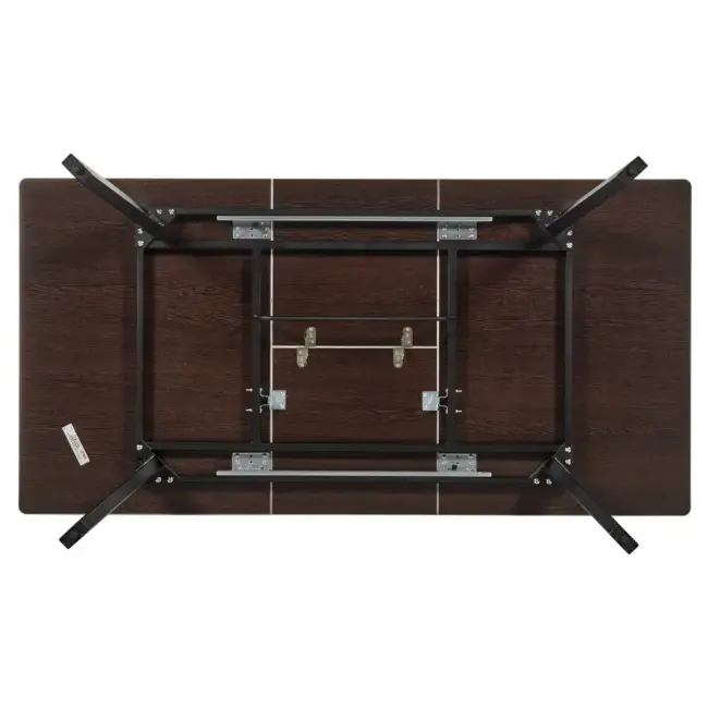 Стол Dublin раскладной 120-160х80х75 серый мрамор с чёрными ножками Стол Dublin раскладной 120-160х80х75 серый мрамор с чёрными ножками