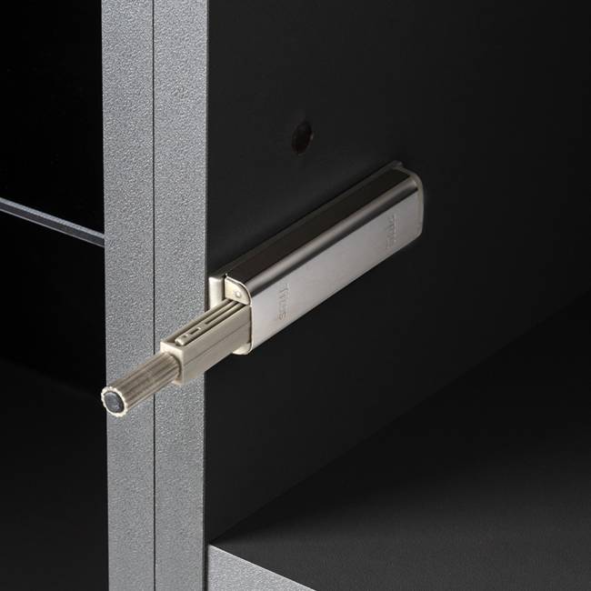 Два шкафа-витрины Сидней 13.201 и пенал-шкаф с ящиком Сидней цвет антрацит/МДФ веллюто капучино