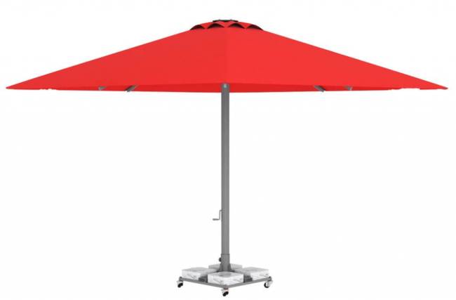 Зонт профессиональный 4х4 м Mega Telescopic 4000х4000 мм