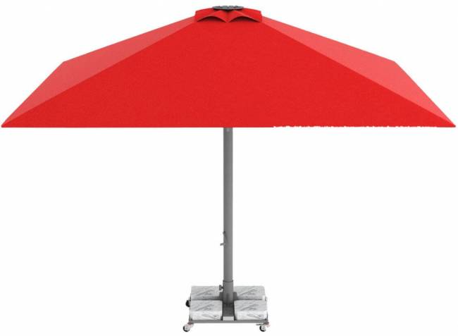 Зонт профессиональный 4х4 м Mega Telescopic 4000х4000 мм