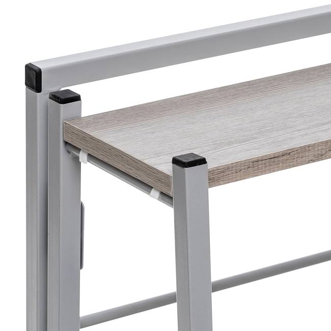 Стеллаж раскладной Leset Пако 800 трапеция Серый Стеллаж раскладной Leset Пако 800 трапеция Серый