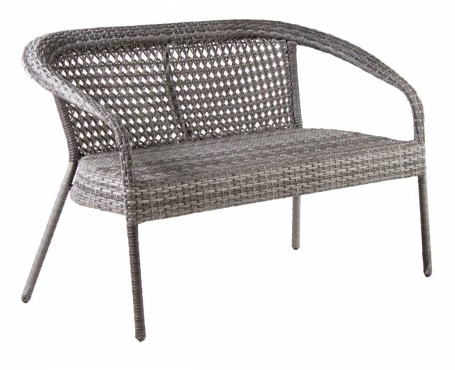 DECO Софа 2-х местная серый