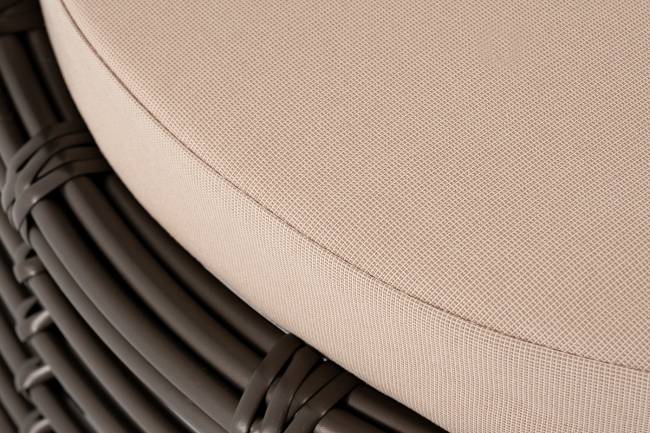 "Парма" кофейный комплект из искусственного ротанга, цвет бронзовый "Парма" кофейный комплект из искусственного ротанга, цвет бронзовый