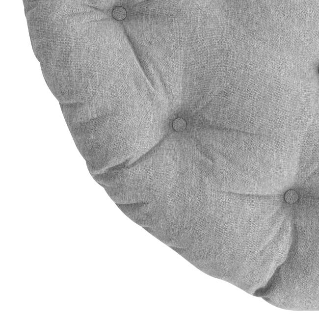 23/01 Матрац для кресла "Папасан" ткань, серо-бежевый, 3M 16/2 серо-бежевый ткань