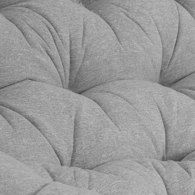 23/01 Матрац для кресла "Папасан" ткань, серо-бежевый, 3M 16/2 серо-бежевый ткань