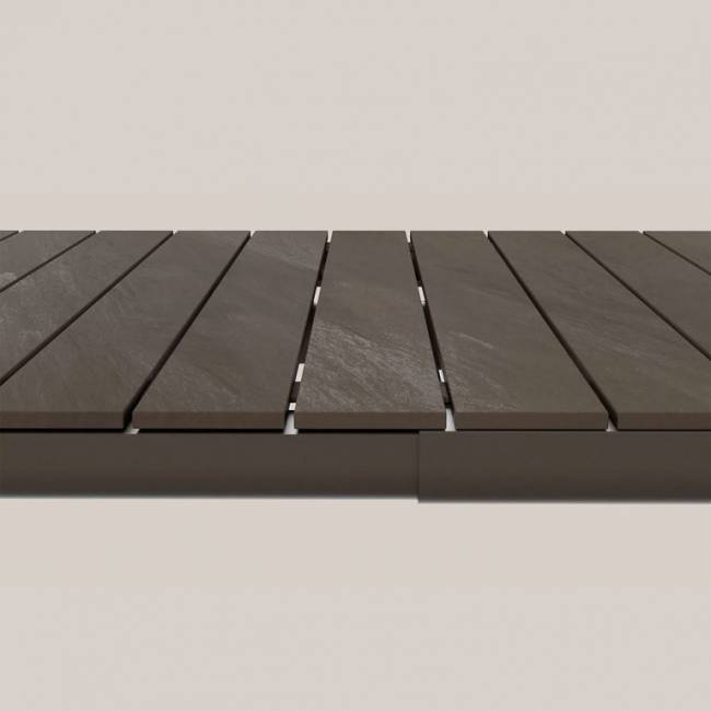 Стол пластиковый раздвижной Tevere 210 терра 2110-2750х1000х765 мм Стол пластиковый раздвижной Tevere 210 терра 2110-2750х1000х765 мм