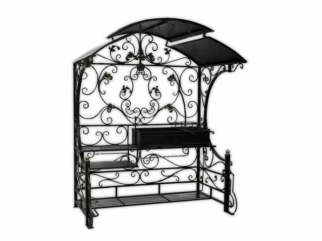 Мангал с крышей "Фаворит"