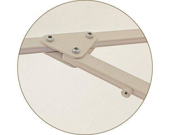 Зонт Митек уличный 2,5х2,5 м без волана, алюминий, с подставкой Зонт Митек уличный 2,5х2,5 м без волана, алюминий, с подставкой