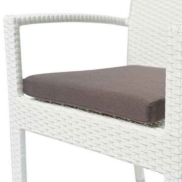 Плетеный стул MILANO, белый