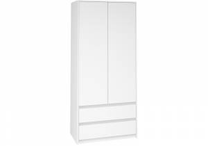 Идена ШК06-900 ЛДСП белое / ЛДСП белое