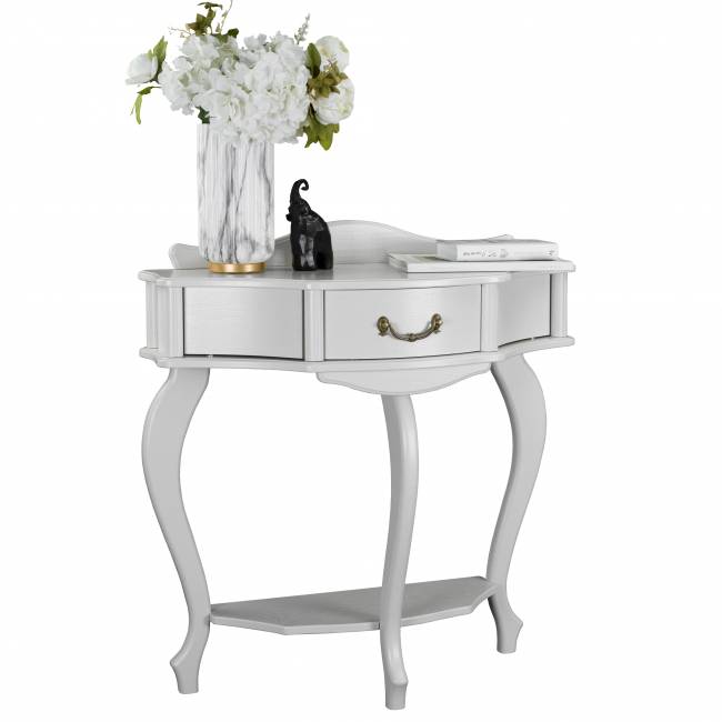 Консоль Джульетта молочный дуб Л