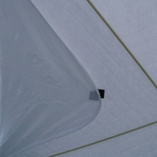 Палатка зимняя куб СЛЕДОПЫТ, 2-х местная, 3 слоя, цв. бело-синий