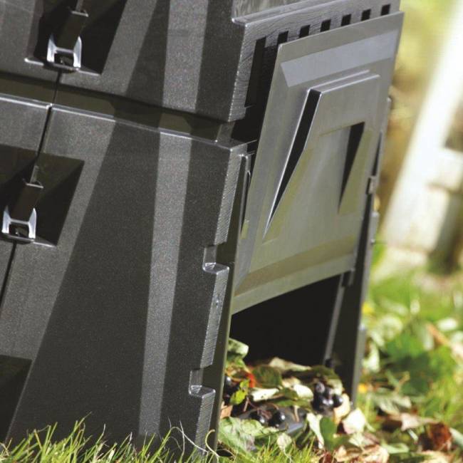 Компостер садовый 900 л BIOCOMPO IKBI900Z-G851 зеленый