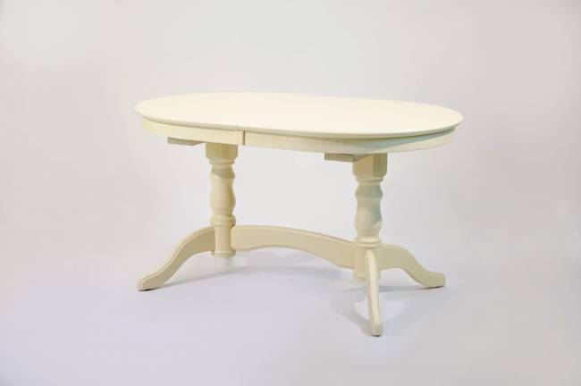 Стол Бизе 120, Слоновая кость