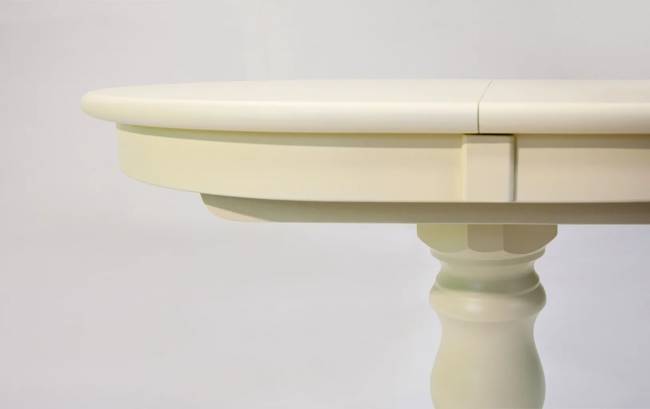 Стол Бизе 120, Слоновая кость