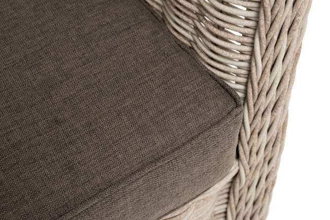 "Гляссе" диван трехместный из искусственного ротанга, цвет бежевый "Гляссе" диван трехместный из искусственного ротанга, цвет бежевый