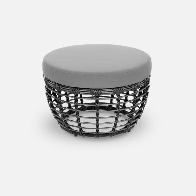 Пуф Lotus (с упаковкой) Ирбис, RAL 1019, Jamaica brown