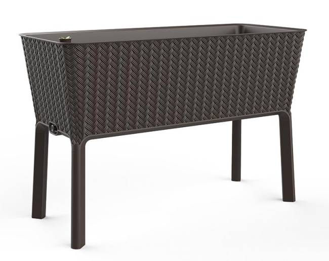 Готовая грядка на ножках Сплендор (Splendor) коричневая