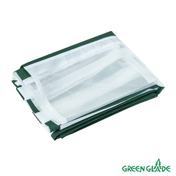 Стенка для садового тента Green Glade 4110 1,95х2,95м полиэстер с окном зеленая (20) Стенка для садового тента Green Glade 4110 1,95х2,95м полиэстер с окном зеленая (20)