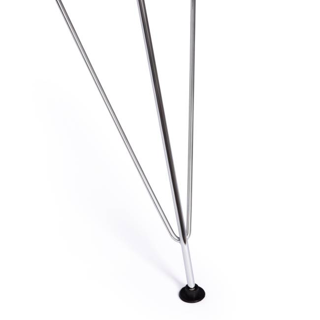 Стул TULIP IRON CHAIR (mod.EC-123) / 1 шт. в упаковке металл/пластик, 54,5*48*83,5см, черный Стул TULIP IRON CHAIR (mod.EC-123) / 1 шт. в упаковке металл/пластик, 54,5*48*83,5см, черный