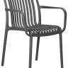 Стул обеденный DOBRIN WALTER ARM, темно-серый (GR-04)