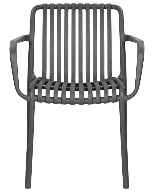 Стул обеденный DOBRIN WALTER ARM, темно-серый (GR-04)